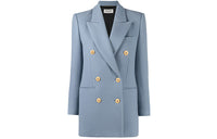SAINT LAURENT Double breasted Notched Blazer