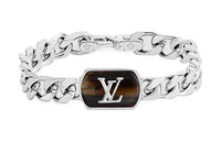 LOUIS VUITTON Bracelets Men Silver