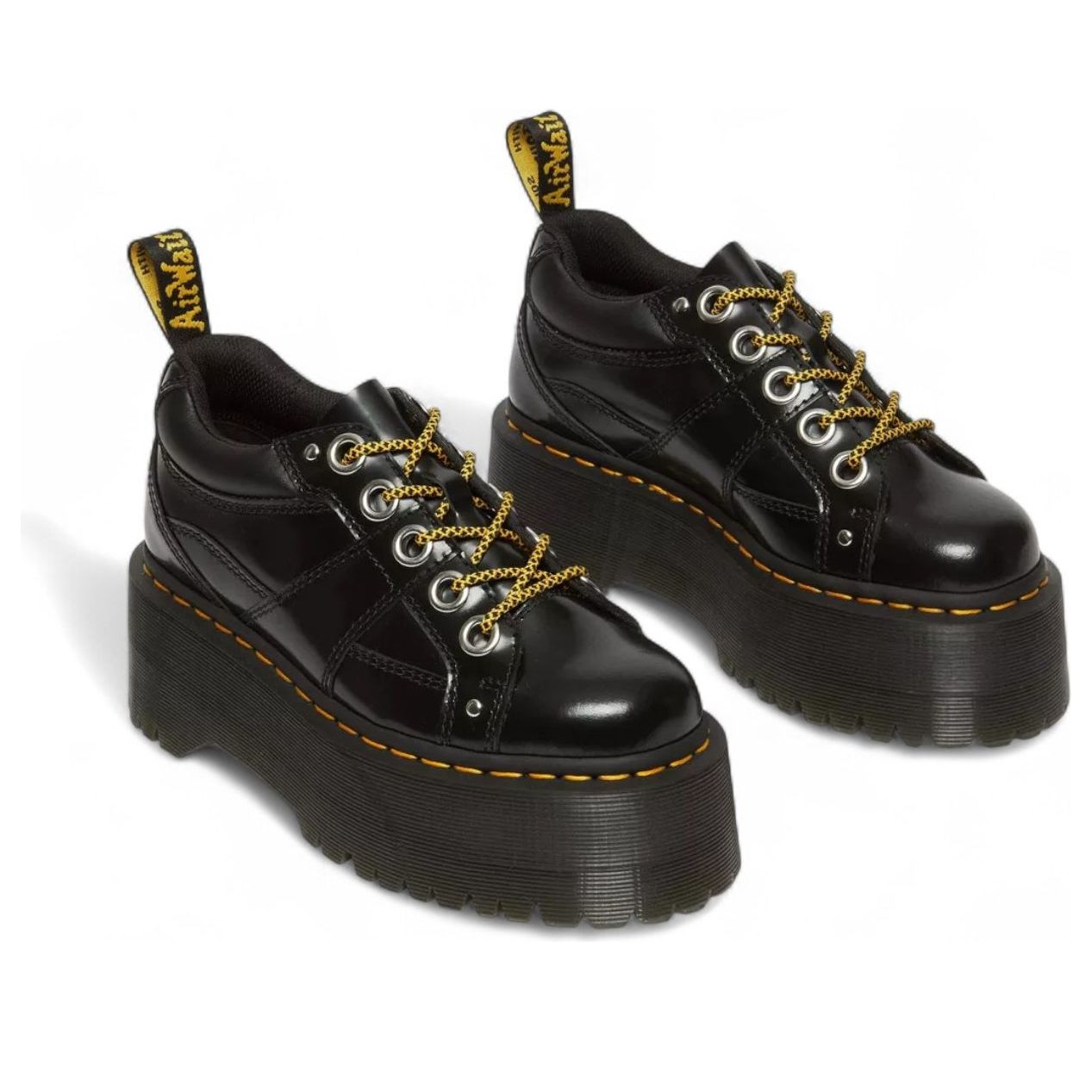 (WMNS) Dr. Martens 5-Eye Max Buttero Platform 'Black' 31423001