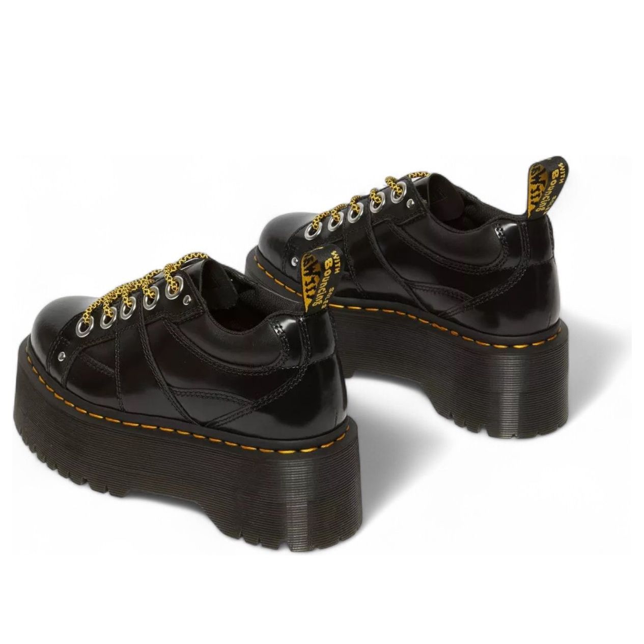 (WMNS) Dr. Martens 5-Eye Max Buttero Platform 'Black' 31423001