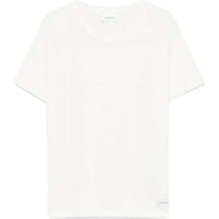 SAINT LAURENT Logo tag T shirt