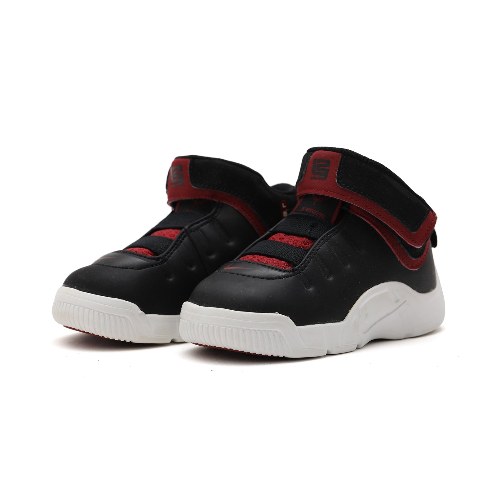 (TD) Nike Little LeBron 4 'Black Crimson' 314810-011