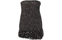 SAINT LAURENT Short Sleeved Dresses Women's Black