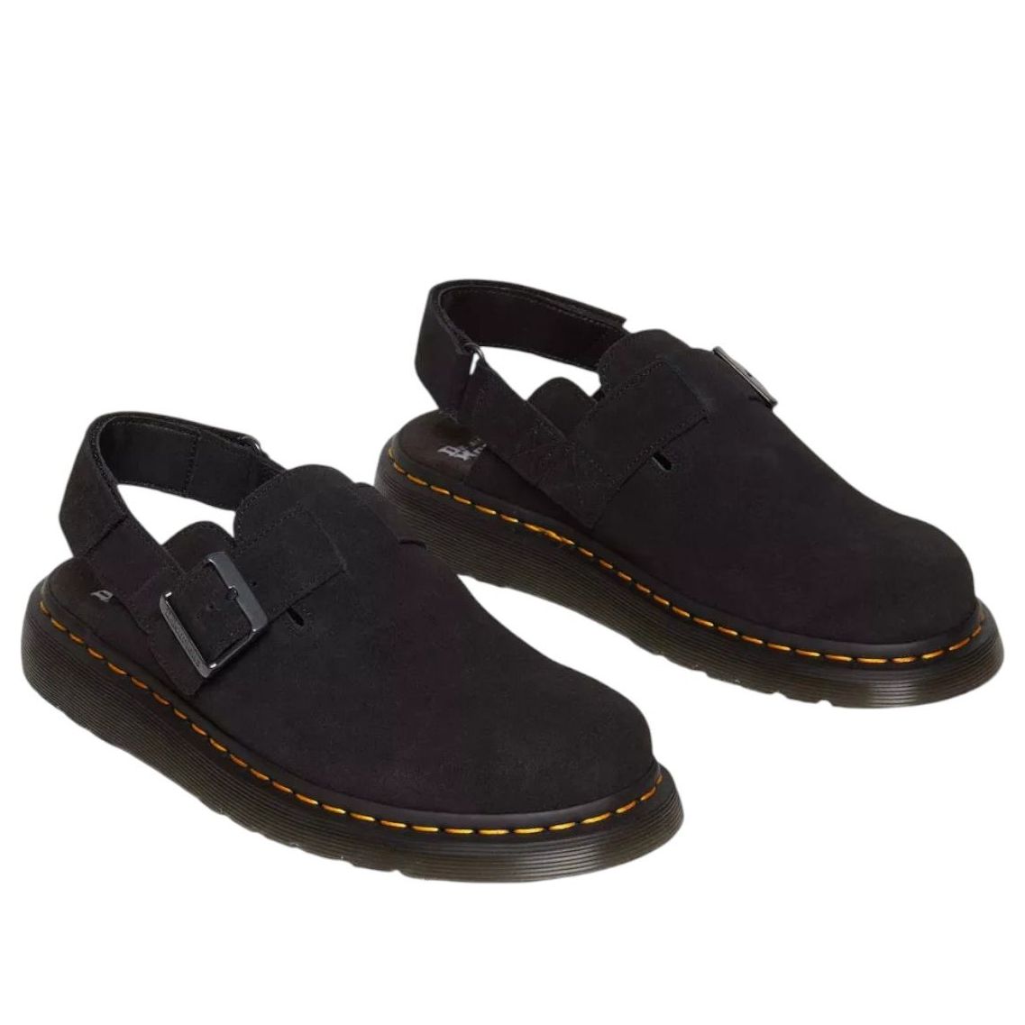 Dr. Martens Jorge II Suede Mules 'Black' 31563001