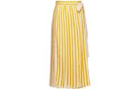 PRADA FW22 Casual Long Skirts Women's Yellow