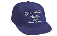 DIOR Baseball Caps Men Marine Blue