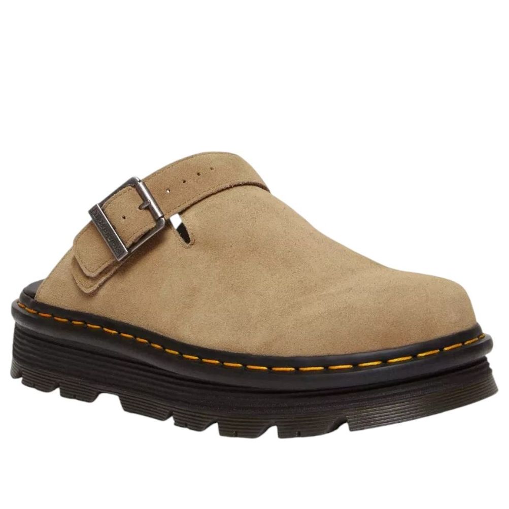 Dr. Martens Zebzag Suede Mules 'Savannah Tan' 31737439