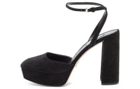 PRADA Chunky Heel High Heels 14cm Women's Black