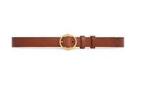 CELINE Medium Twin Triomphe Belt In Vintage Calfskin