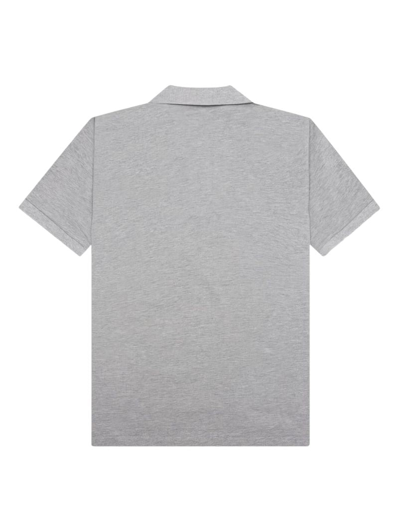 COMME des GARCONS PLAY SS25 x Invader Pixel Heart Polo Shirt 'Grey' AZ-T336-051-2