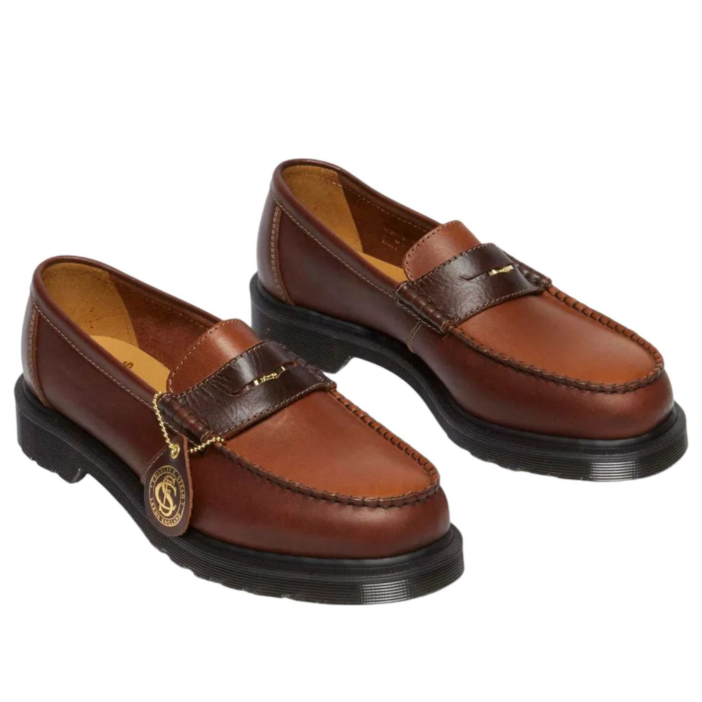 Dr. Martens Penton Leather Loafer 'Brown Amber' 31858476