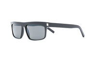SAINT LAURENT Rectangular Sunglasses Men's Black
