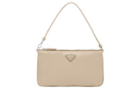 PRADA Re Nylon Mini Bag Desert Beige