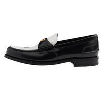 PRADA Loafers Men's Black White
