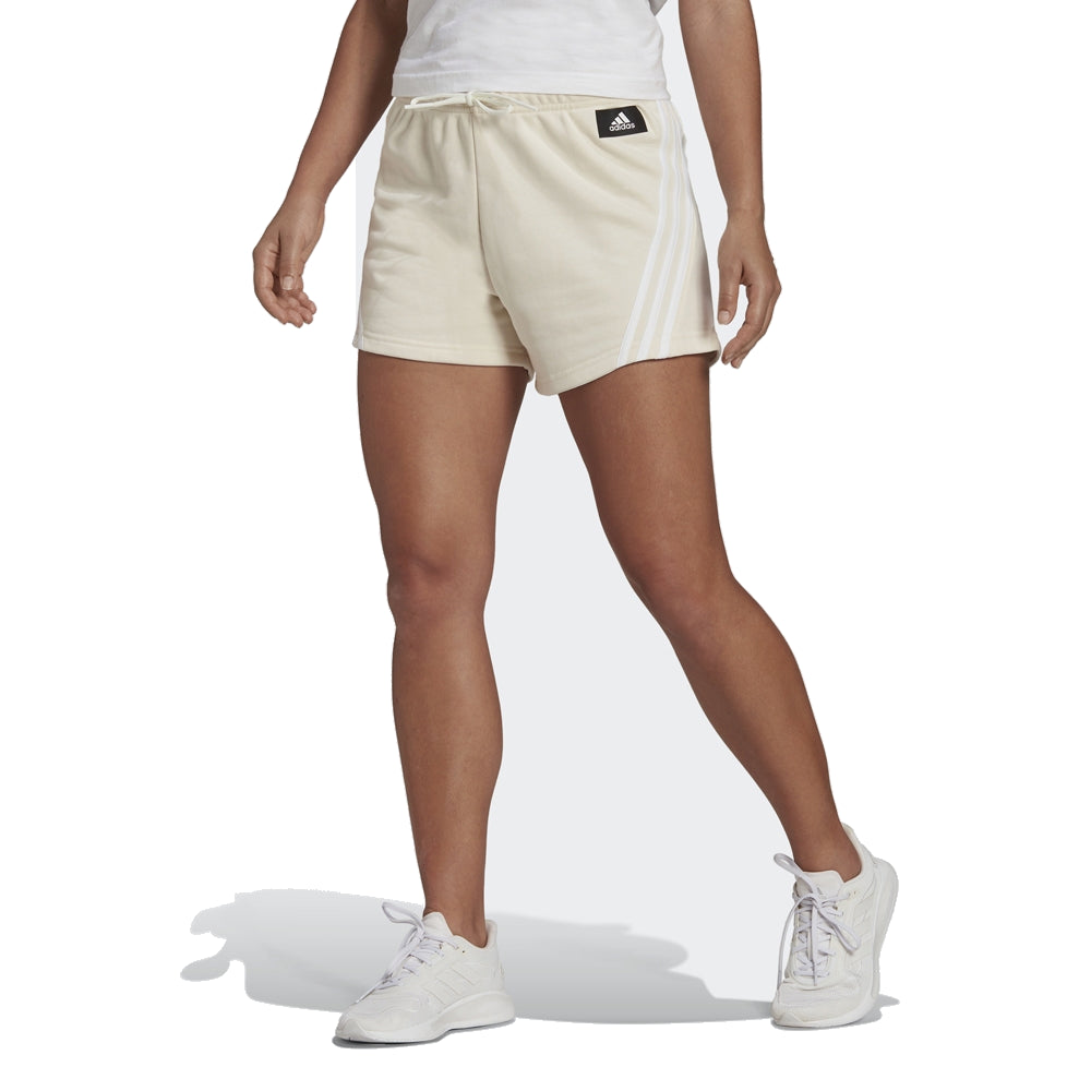 (WMNS) adidas 3-Stripes Sports Shorts Asia Sizing 'White' HE1666