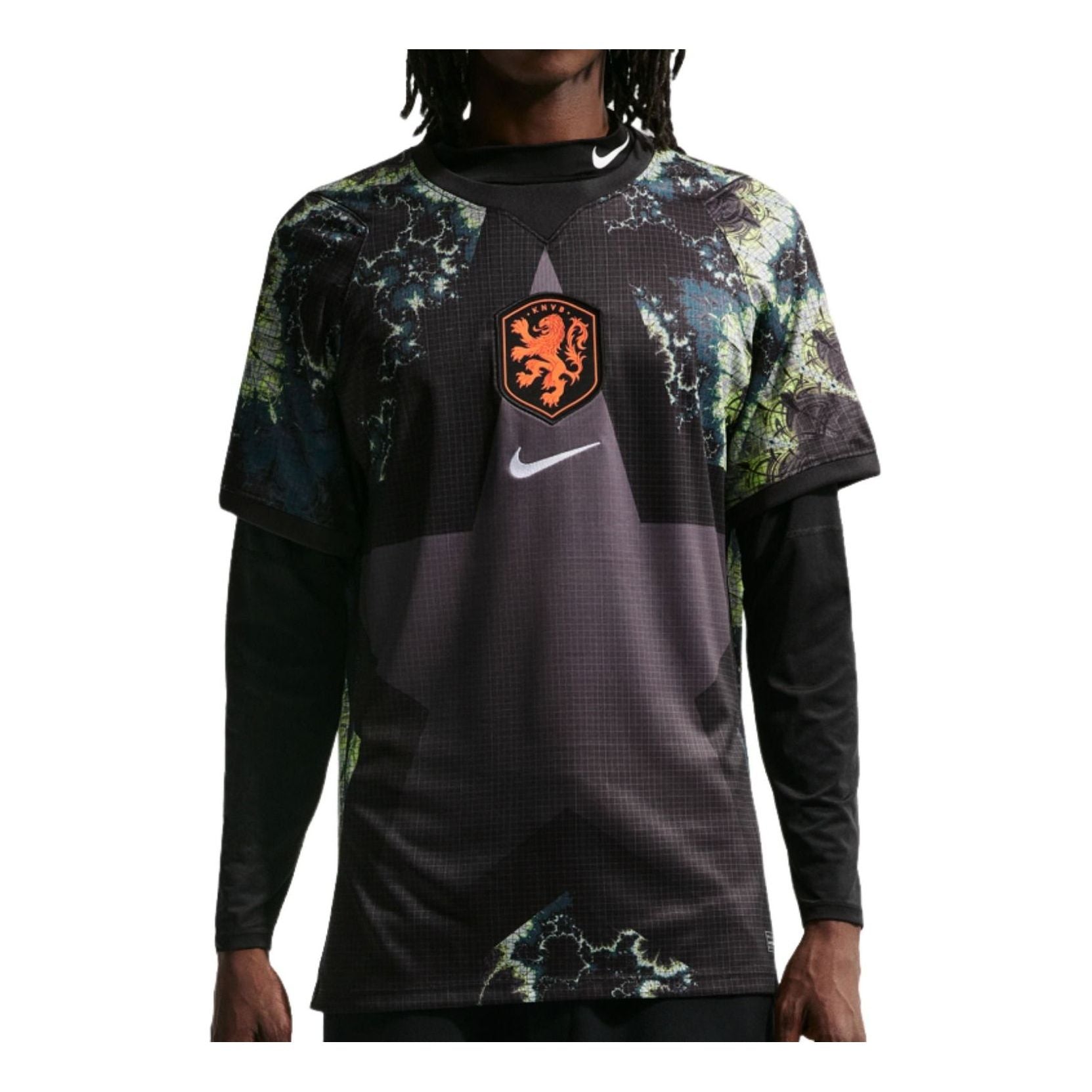 Nike Netherlands 2026 Stadium Goalkeeper Dri-FIT Replica Jersey 'Black Medium Ash White' IB5911-010