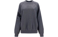 PRADA Logo Embossed Crewneck Sweatshirt