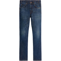 CELINE Lou Logo Patch Straight Leg Jeans