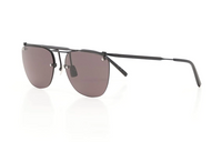 SAINT LAURENT Irregular Shape Sunglasses Women's Black