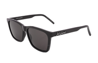 SAINT LAURENT Rectangular Sunglasses Men's Black