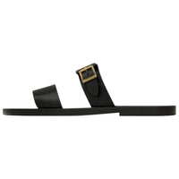 SAINT LAURENT Slide Slippers Men's Black
