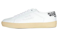 SAINT LAURENT Low Top Stylish Skateboarding Shoes Women's White