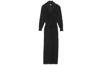 SAINT LAURENT Belted Long-Sleeved Cardigan