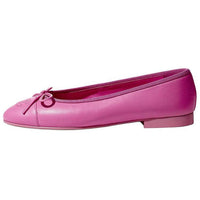 CHANEL Flat Shoes Women's Neon Pink