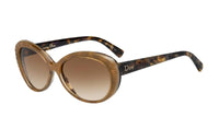 DIOR Acetate Cat Eye Sunglasses Women's Yellow