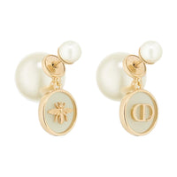 DIOR Metal Earrings Women's Gold