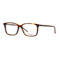 SAINT LAURENT - Square Eyeglass Frames Unisex Tortoiseshell