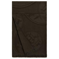 HERMES Cashmere Shawls Women's Cocoa