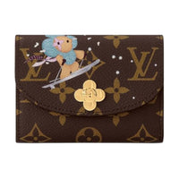 LOUIS VUITTON Rosalie Coin Purse Monogram/Azur Frost