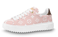 LOUIS VUITTON Time Out Sneaker 'Pink Monogram' Women's