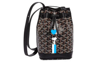 GOYARD Snoopy Co branded Petit Flot Canvas With Leather Bucket Bag, Shoulder Bag Women's