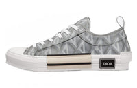 DIOR B23 Low Top Gray Cd Diamond