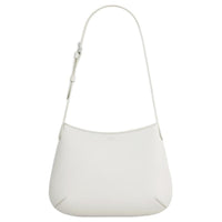CELINE Bright Calfskin Handbag, Shoulder Bag Women's White