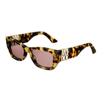 DIOR Acetate Metal Square Sunglasses Women's Tortoiseshell