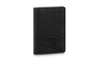 LOUIS VUITTON FIFA Collaboration Leather Wallet Men's Black