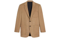 CELINE Business Suits Coats Women's Khaki