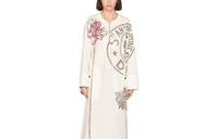 DIOR Long-Sleeved Dresses Women's White