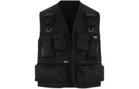 PRADA Enamel-Logo Zipped Cargo Gilet