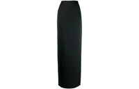 SAINT LAURENT Casual Long Skirts Women's Black