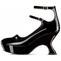DIOR Aime Dior Irregular Heel High Heels Women's Black