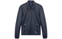 PRADA FW23 Leather Jacket Men's Black