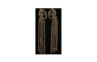 CHANEL Earrings Women's Gold