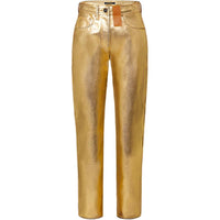 LOUIS VUITTON Jeans Women's Gold