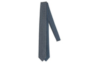 HERMES Ties Men Gray/Light Gray