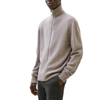 HERMES FW24 Jackets Coats Men's Mud Charcoal