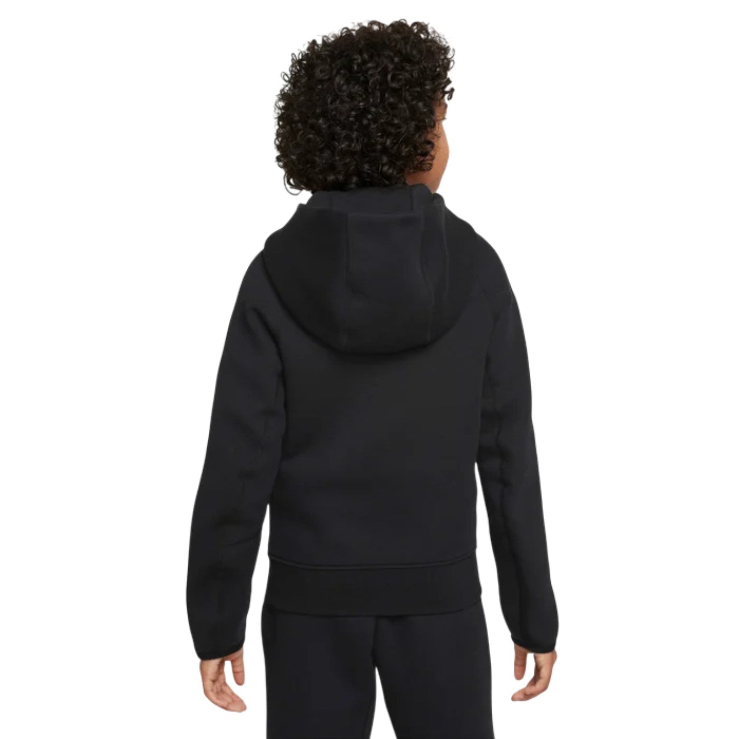 (GS) Nike Sportswear Tech Fleece Full Zip Hoodie 'Black' FD3285-010